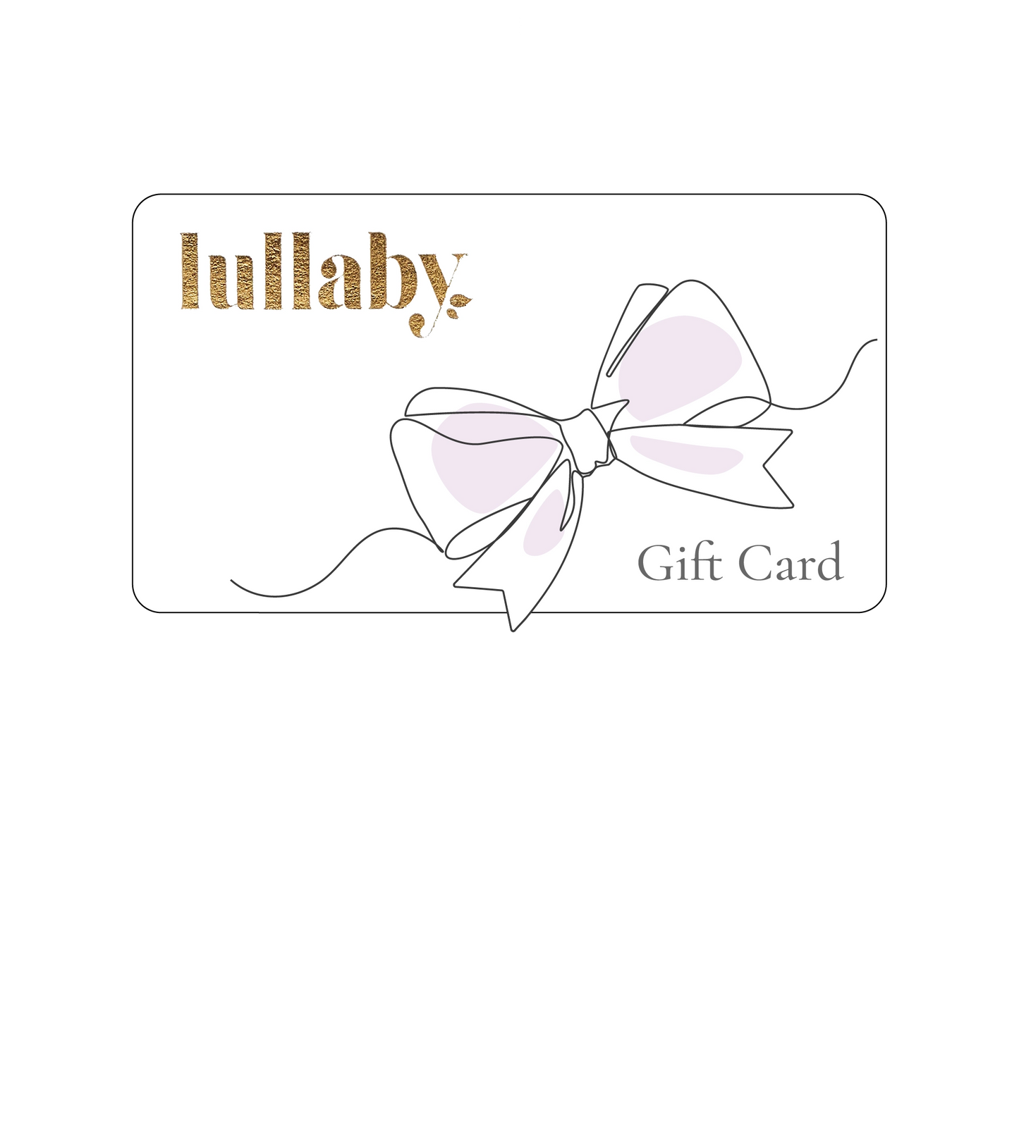 Lullaby Gift Card